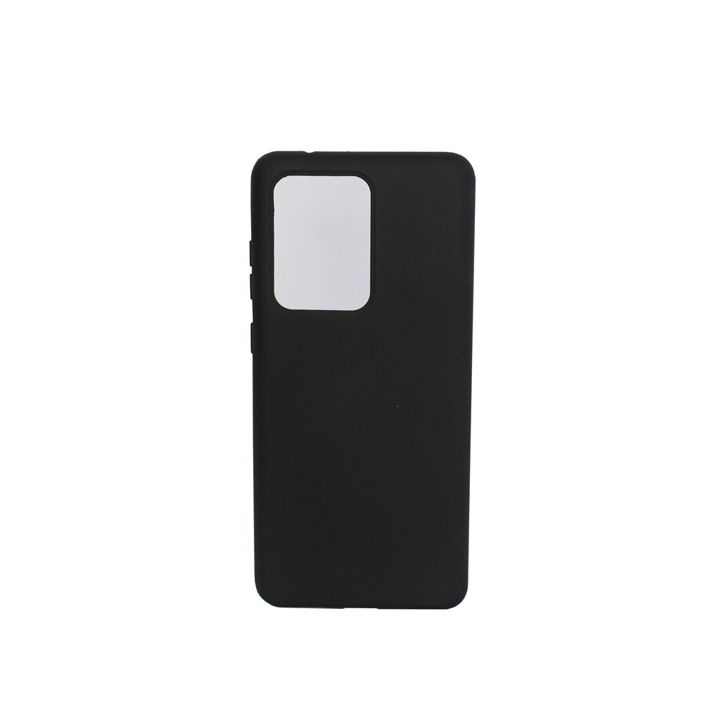 Protectores para celular  para Samsung  S20 Ultra Funda de silicona con felpa Negro